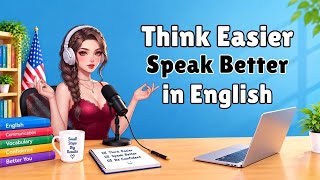 Think Easier, Speak Better in English | English Speaking Practice for Fluency & Confidence