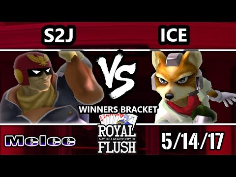 Royal Flush SSBM - Tempo | S2J (Captain Falcon) Vs. LG | Ice (Fox) Smash Melee Top 32