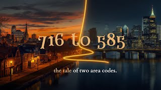 716 to 585 The tale of two area codes. #history