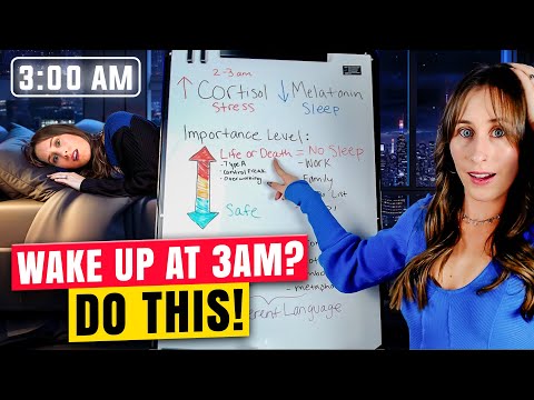 High Cortisol Wakes You Up at 3AM (Do This to Fall Back Asleep FAST)