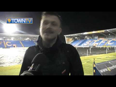 Andy Mangan post Hartlepool United home 14/15 - Town TV