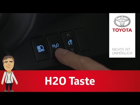 Die H2O-Taste im Toyota Mirai Wasserstoffauto | Dirk erklärt’s
