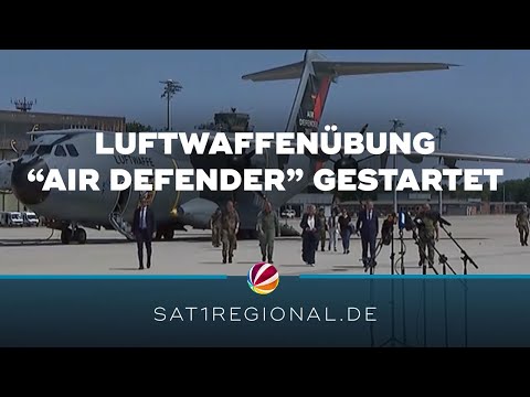NATO-Luftwaffenübung „Air Defender 2023“ gestartet