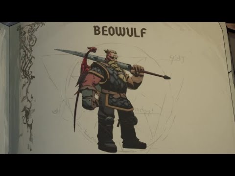 Ravenswatch - Beowulf gameplay on Nightmare 9 (Hardest setting)