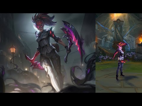 Crime City Nightmare Akali Epic Skin