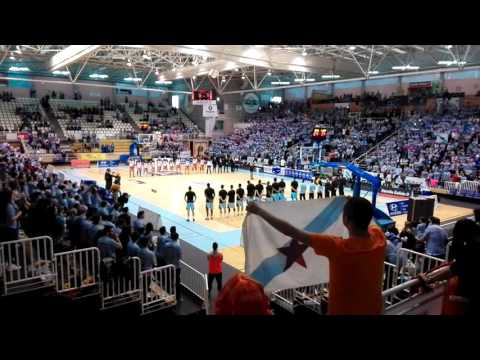 Himno Galego UNCENSORED! Breogan vs Basket Coruña