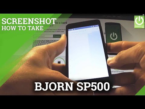 How to Take Screenshot on BJORN SP500 - Save Screen on BJORN