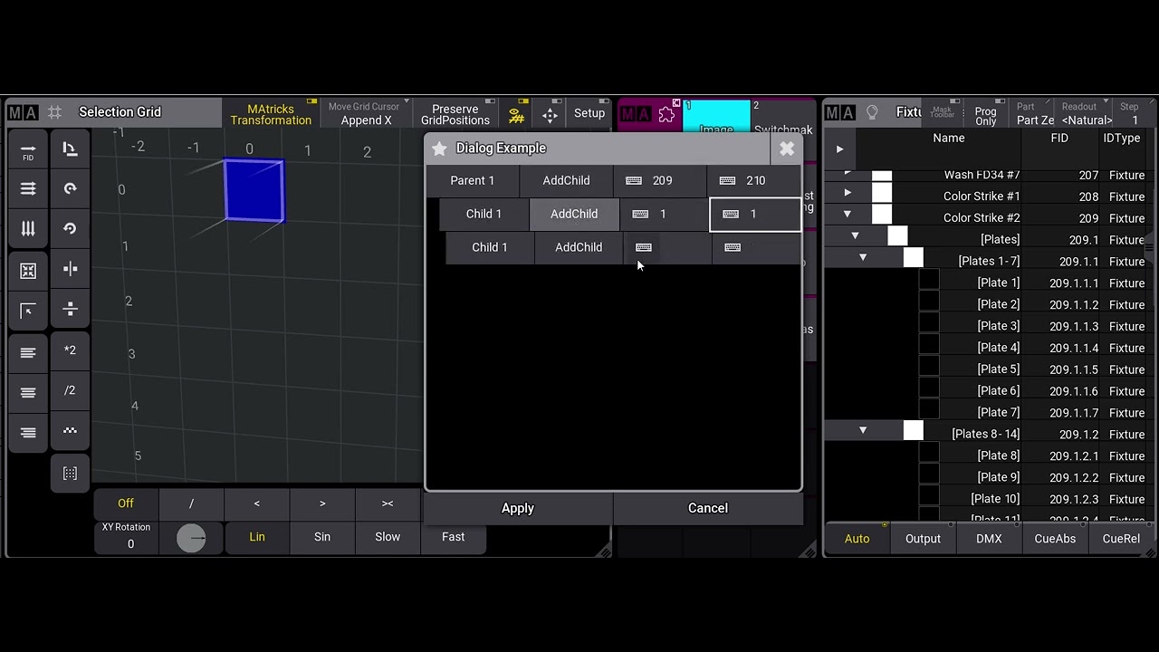 GrandMA3 Plugin: Quick Instance