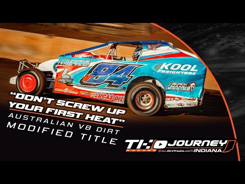 "DONT SCREW UP YOUR FIRST HEAT" - 2022 Australian V8 Dirt Modified Title | Journey