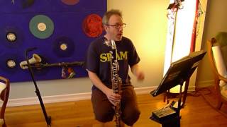 Bass Clarinet orchestral excerpt: Daphnis and Chloe, Suite No 2 (part 1 of 2)