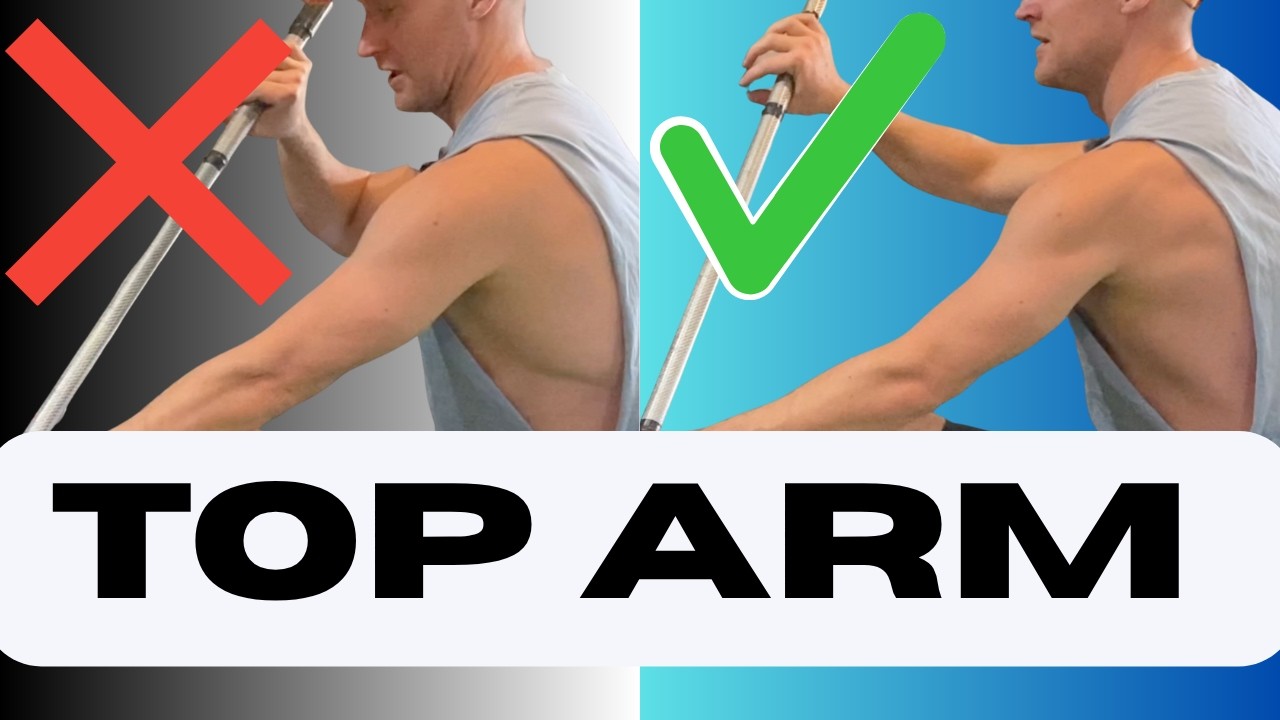 Kayak Technique Top Arm Mechanics and drill 