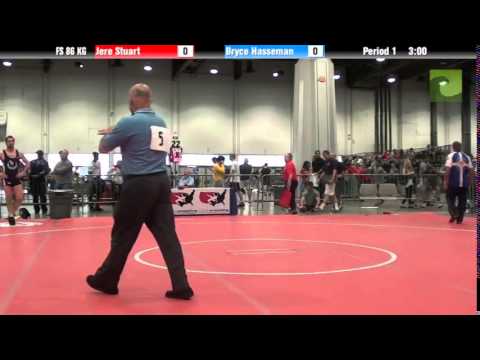 Mens FS FS 86 KG - Jere Stuart vs. Bryce Hasseman