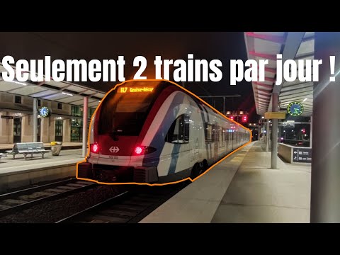 La nouvelle ligne L7 du Léman Express ! Genève Aéroport/Vernier - Annemasse