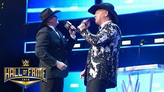 Jeff Jarrett &amp; Road Dogg sing &quot;With My Baby Tonight&quot;: WWE Hall of Fame 2018 (WWE Network Exclusive)