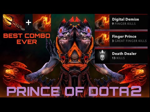 Lion Finger Prince of Dota 2 - Best Most Broken Build Guide - Lion Match MVP Full Gameplay | #dota2