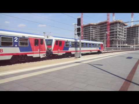 Zuge - Wien Hauptbahnhof(Bahnsteige 3-12) - 22.6.2017. - Austrian trains in Vienna #2