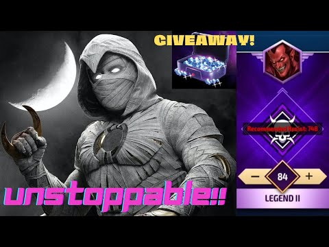 T4 MOON KNIGHT IS UNSTOPPABLE :) MEPHISTO STAGE 84 - Crystal Coupons Giveaway - Marvel Future Fight