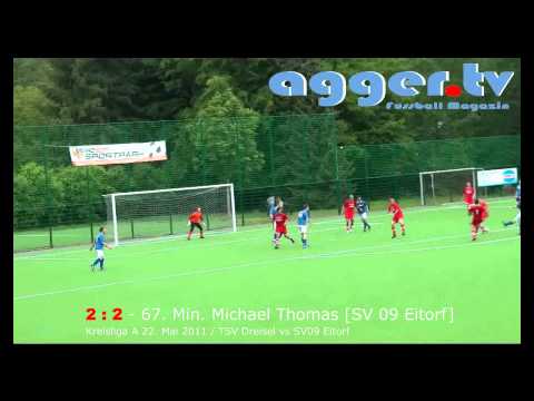 Dreisel vs Eitorf - 67. Min.-2 : 2 - Michael Thomas [SV 09 Eitorf] 22.05.2011