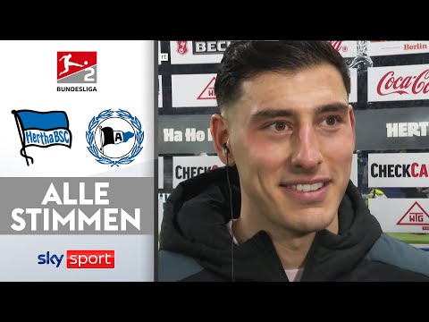 ALLE STIMMEN | Hertha BSC - Arminia Bielefeld | 2. Bundesliga Interviews 2025/26