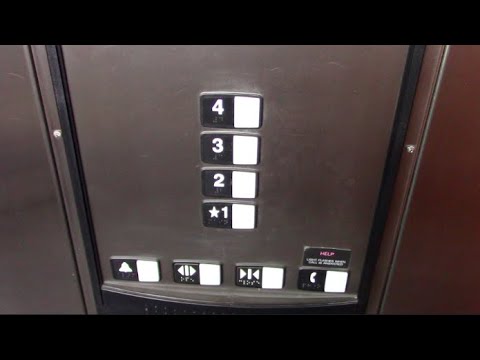 Schindler 400A Traction Glass Elevator @ Liftime Fitness Parking Garage in St. Louis Park, MN