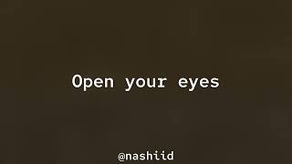 Maher Zain - Open Your Eyes || sped up | requested