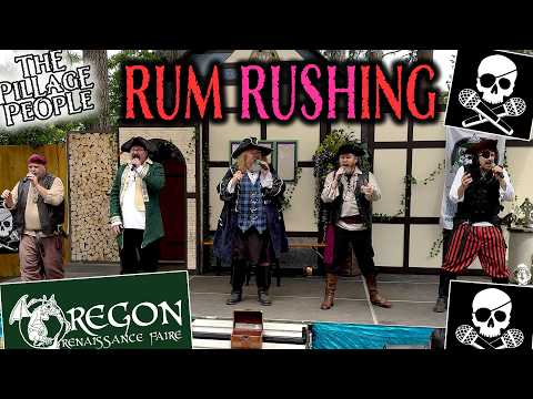 Rush Parody “Rum Rushing” (live) at Oregon Renaissance Fair 2026 - #rush #pirateband #acapella