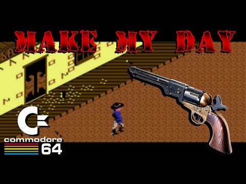 [Giochi Fantasma][GDC] MAKE MY DAY [C64] Un Pistolero un po' Cowboy e un po'Scemo (Power House 1988)