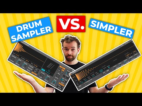 Drum Sampler Vs. Simpler - What's the Difference?