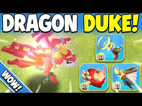 New Dragon Duke Tips + Best Hero Equipment Guide! (Clash of Clans)