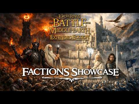 The Battle for Middle Earth | Extended Edition Mod - New Update | All Factions Showcase