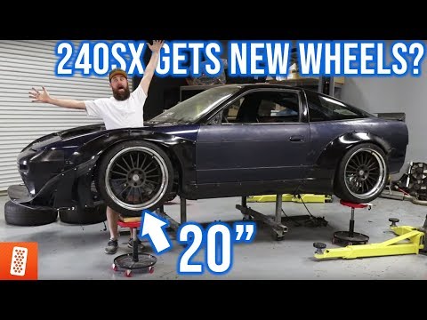 ROCKET BUNNY NISSAN 240SX GETS NEW WHEELS?!