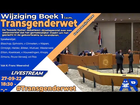 Terugkijken: debat over de Transgenderwet