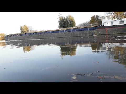 Vorbeifahrt GMS Rolf Hein auf der Hunte Oldenburg Drielake.