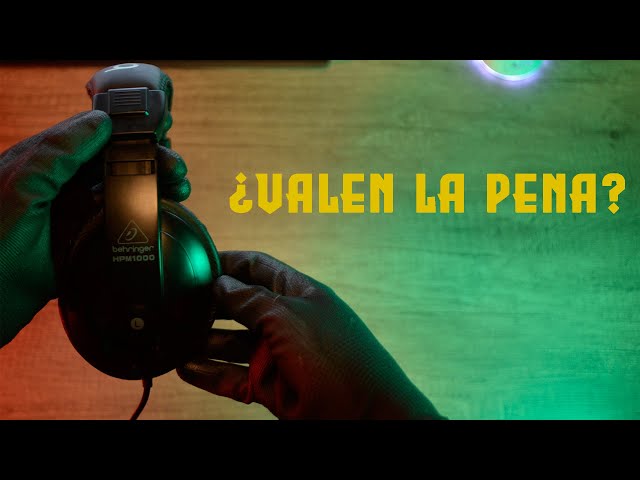 Vídeo relacionado con Behringer HPM1000 Auriculares para DJ, color negro