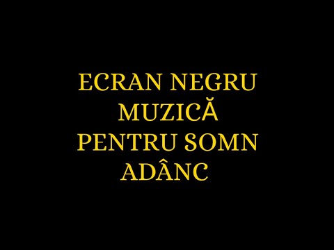 Muzică pentru Somn Adânc 🌜 432HZ | Sunete Relaxante🌛 Ecran Negru