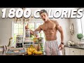 Full Day Of Eating On My Cut For My Bodybuilding Show | 1800+ Calories