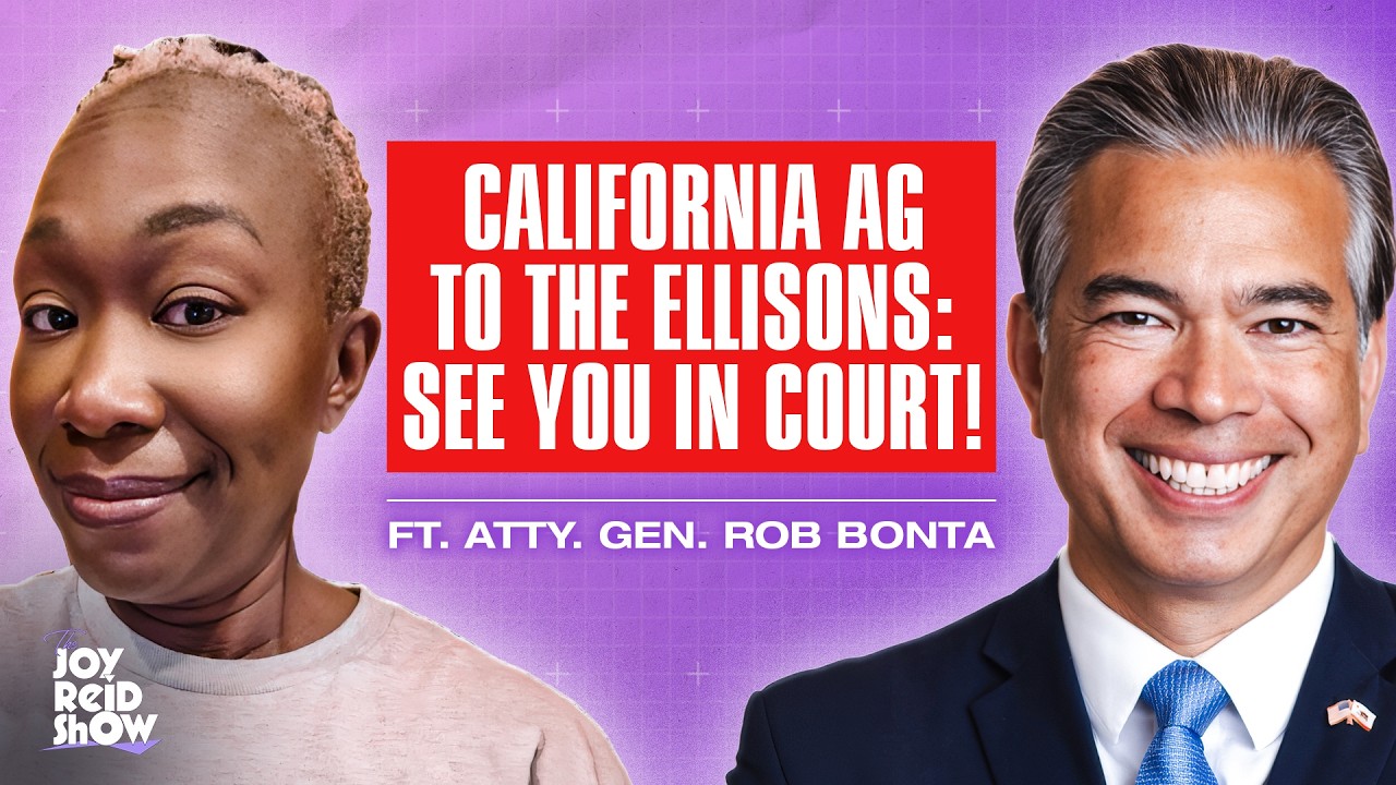 California AG to the Ellisons: See You In Court! | The Joy Reid Show