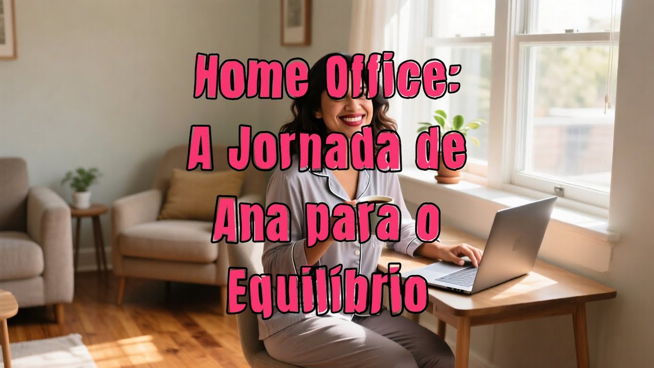 😵Home Office A Jornada de Ana.😵⏰ “Sem Horário, Sem Limite: Como o Home Office Vira Uma Armadilha” ⏰