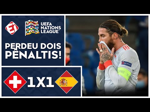 Gols e lances de Suíça x Espanha