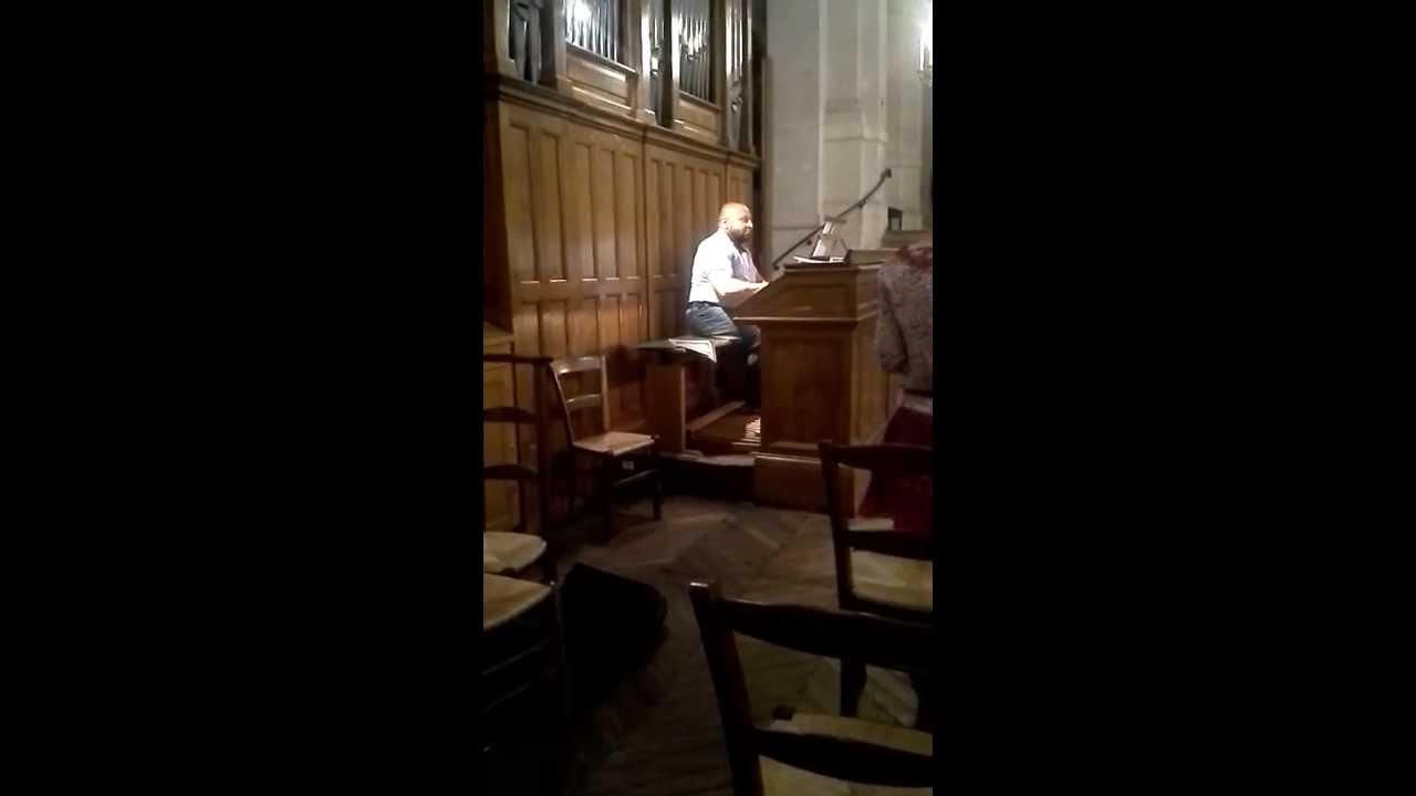 .messe eglise de la trinite 07/2013 ..Sanctus...Serge Campione