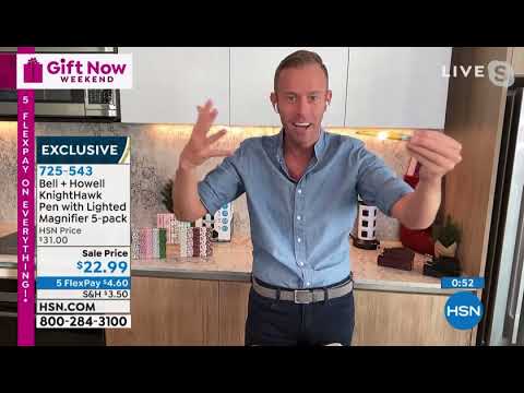 Chad Allen® (TVchad®) and Bobbi Ray Carter present Knighthawk Pens 5pk on HSN