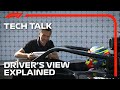 F1 Driver's View From Inside The Car Explained, Featuring Piastri! | F1 TV Tech Talk | Crypto.com