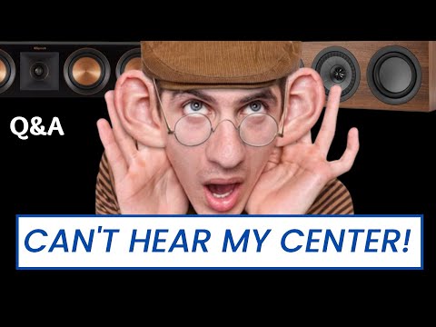 HARD to HEAR VOCALS?  FIX it!  Home Theater Gurus.  Center channel Setup.