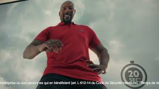 Publicité Sector Alarm 2025 - Un pas de géant pour votre sécurité