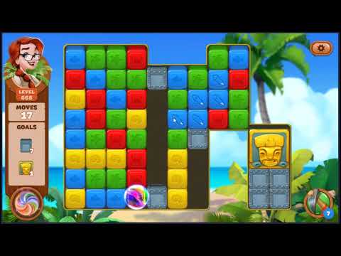 Lost Island Blast Adventure Level 668 - NO BOOSTERS 🏝️ | SKILLGAMING ✔️