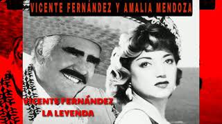 AUNQUE PASEN LOS AÑOS VICENTE FERNÁNDEZ Y AMALIA MENDOZA