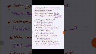 GÜNLÜK ALMANCA A1 A2 #almancaöğreniyorum #deutschkurs #almanca #telc