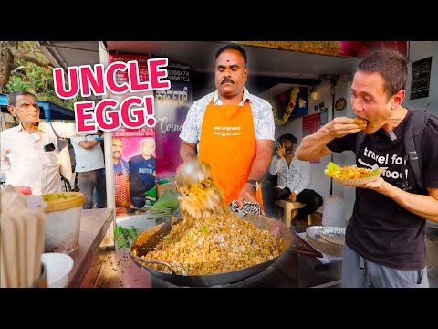 Indian Street Food - King of EGG FRIED RICE!! 🇮🇳 Unique Food in Bangalore, India!