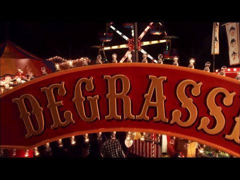 Backstage moment from the promo: VV Brown and Degrassi cast glimpsed behind curtain before performing