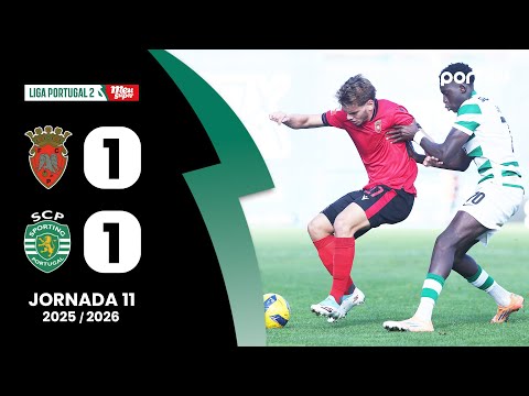 Resumo: Penafiel 1-1 Sporting CP B - Liga Portugal Meu Super | sport tv